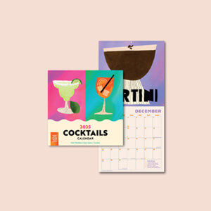 Good Tuesday 2025 Calendar Cocktail Compact Square